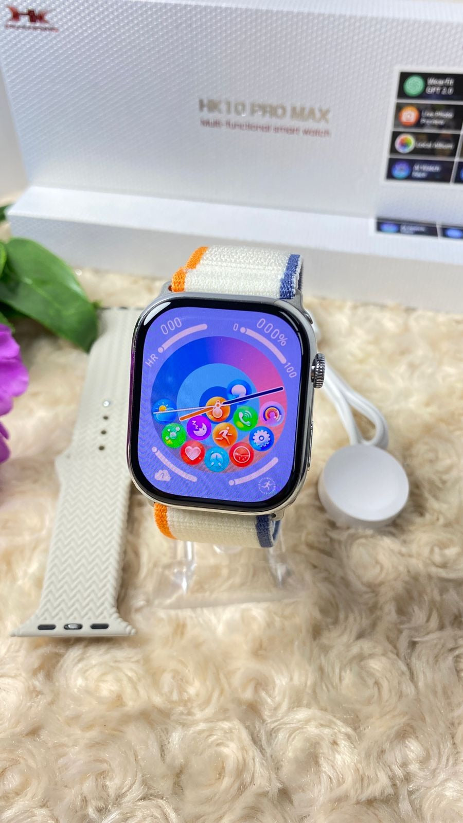 SMART WATCH VISUALIZACION 3D HK10 PRO MAX